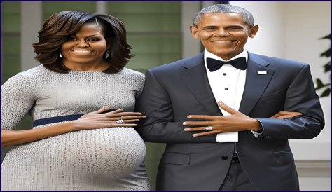 Unforgettable Maternity Moments: Michelle Obama's Radiant Photos